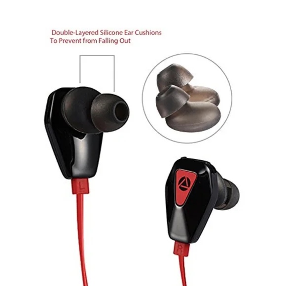 Bluetooth Wireless Sport Headphones Sweatproof Earbuds Headset with Mic - Picture 5 of 6